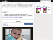 Tablet Screenshot of motipics.com